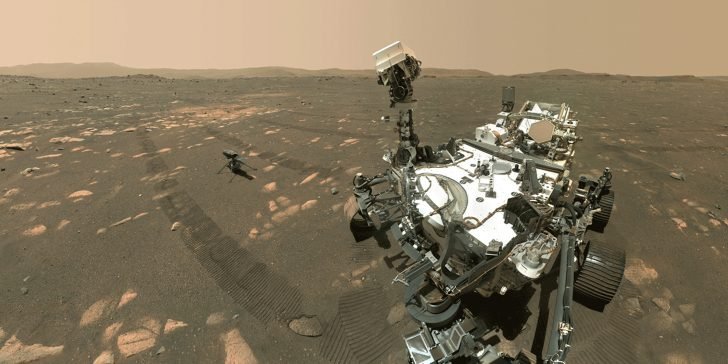 Rover Perseverance se toma una selfie junto a su primer logro conseguido en Marte (Así se ve)