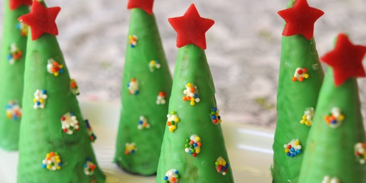 Arbolitos de Navidad de Chocolate, el original postre navideño que no puedes dejar de probar en esta temporada.