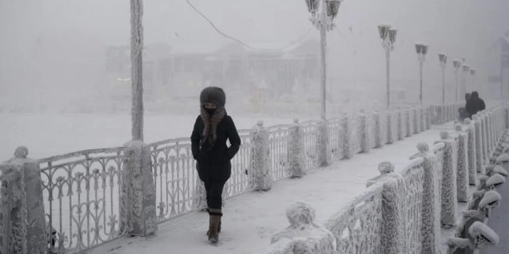 La ciudad mas fría del mundo ¿50 grados bajo cero en invierno?