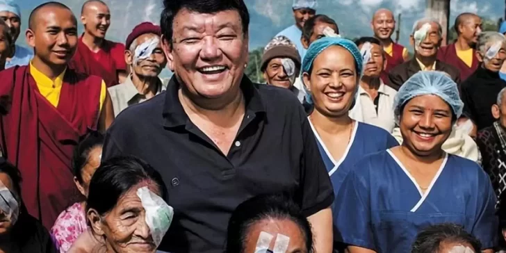 Sanduk Ruit: Conoce el exitoso método de un Doctor nepalí para operar a miles de pacientes de problemas de cataratas en ojos.